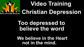 Too depressed to believe the word
